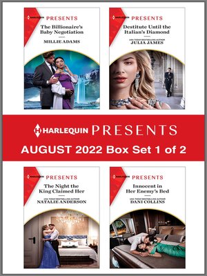 cover image of Harlequin Presents: August 2022 Box Set 1 of 2